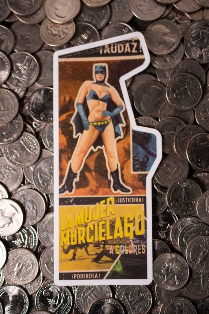La Mujer Murcielago (1968) - Sticker