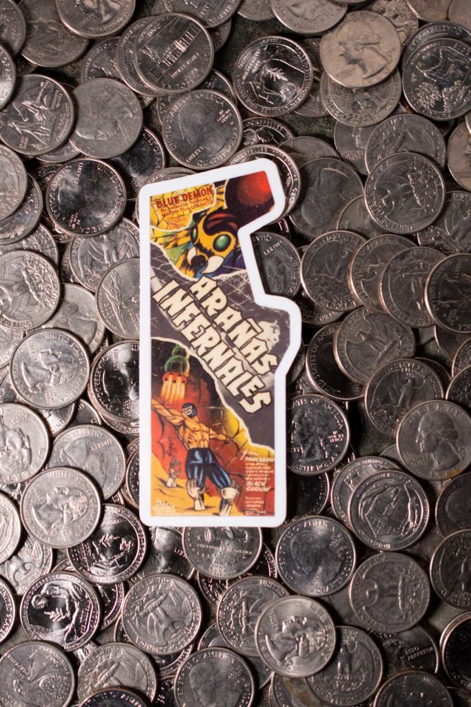 Arañas Infernales (1968) featuring Blue Demon - Magnet