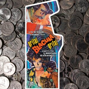 Grita, Blacula Grita cabinet art on a field of quarters